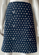 Load image into Gallery viewer, Navy Fox, A-line skirt