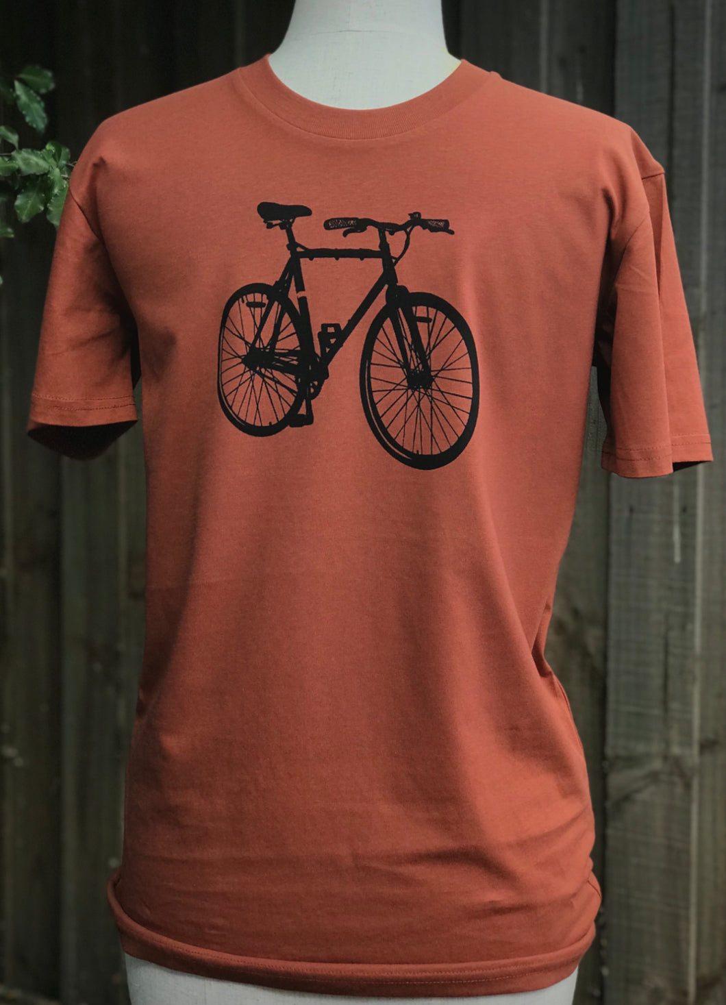 Bike tee - Clay